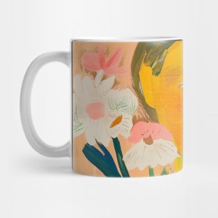 Woman Abstract Yellow Portrait Matisse Mug